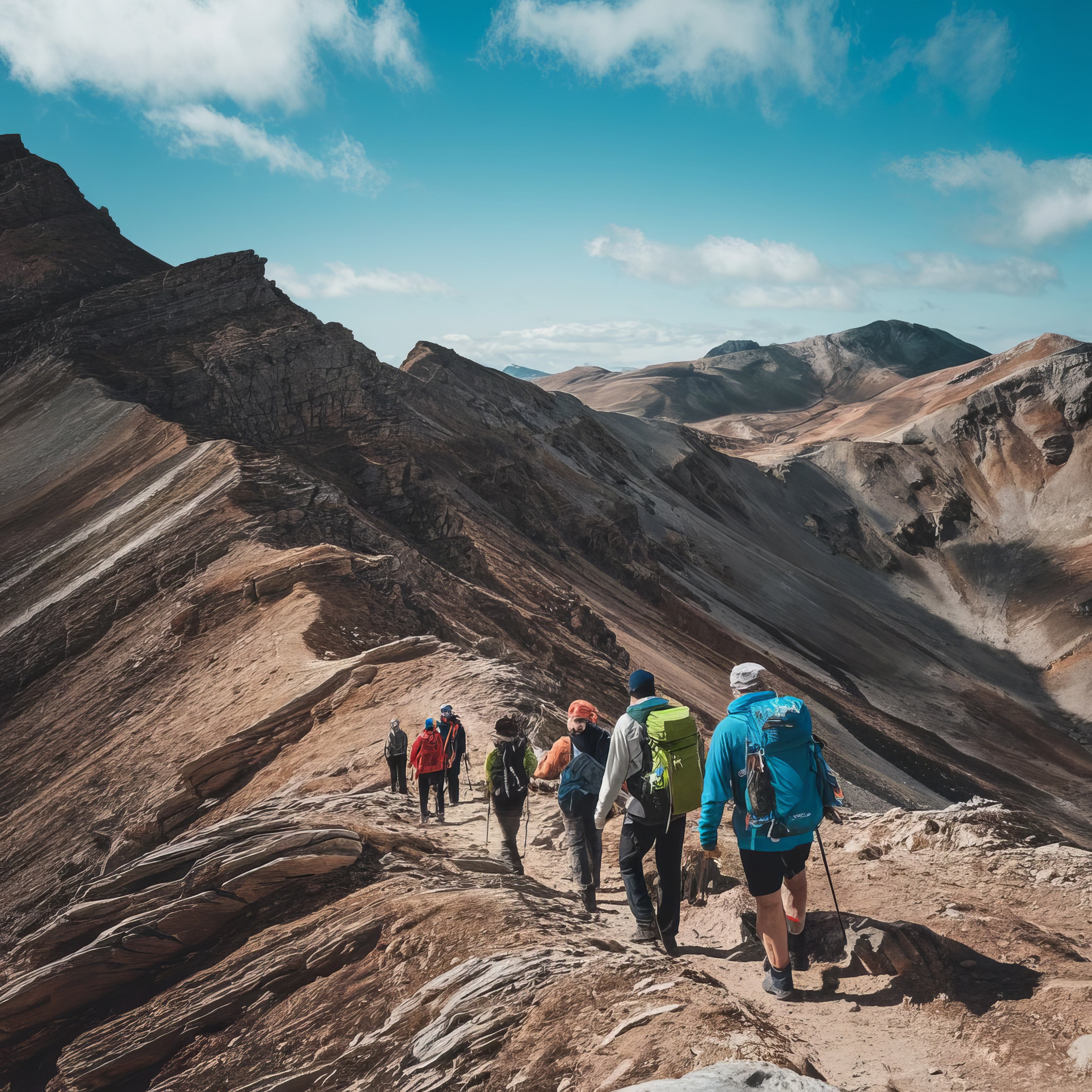 hiking