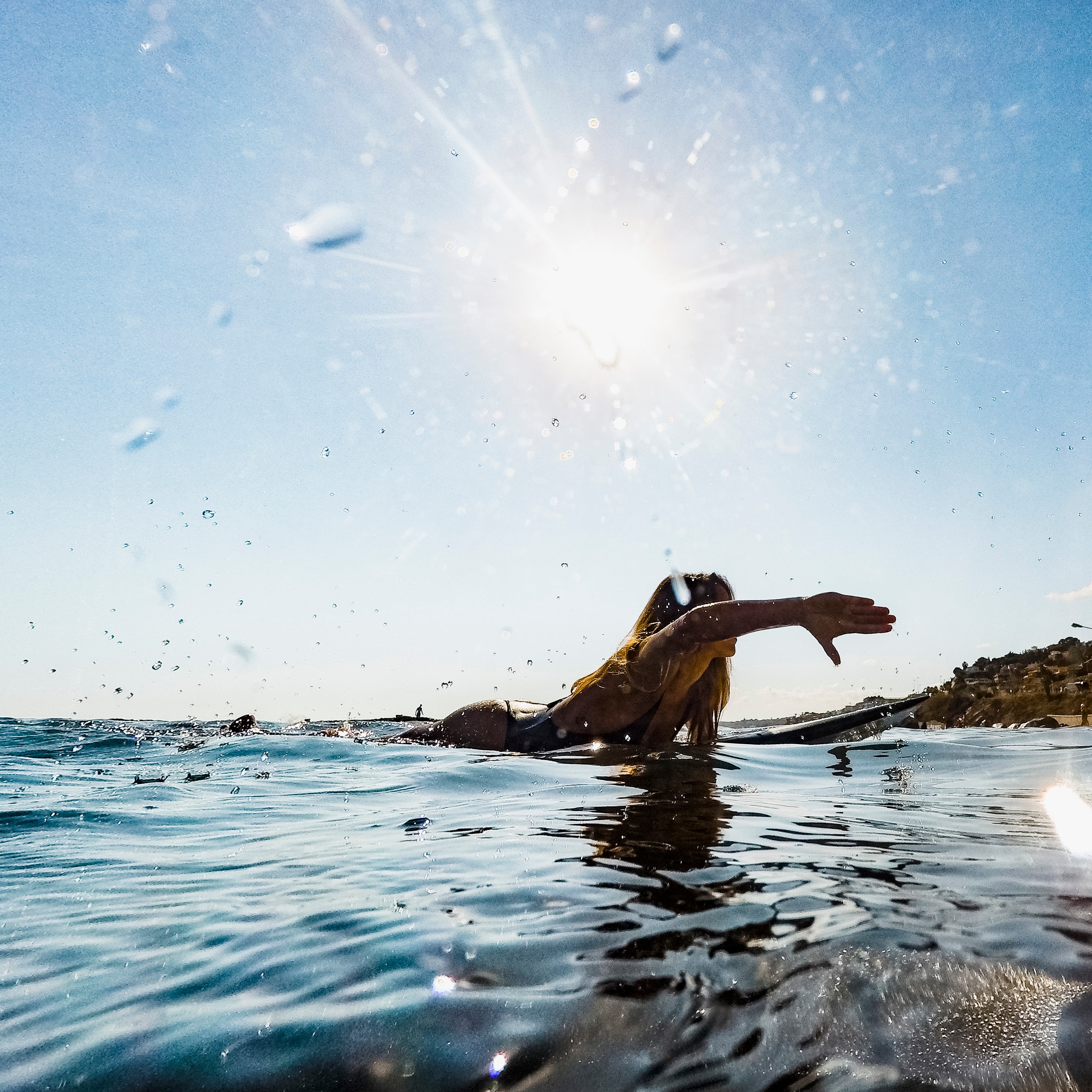 swimming